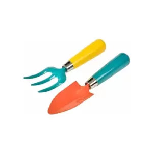 Image of National Trust Childrens Trowel and Fork Set by Burgon & Ball