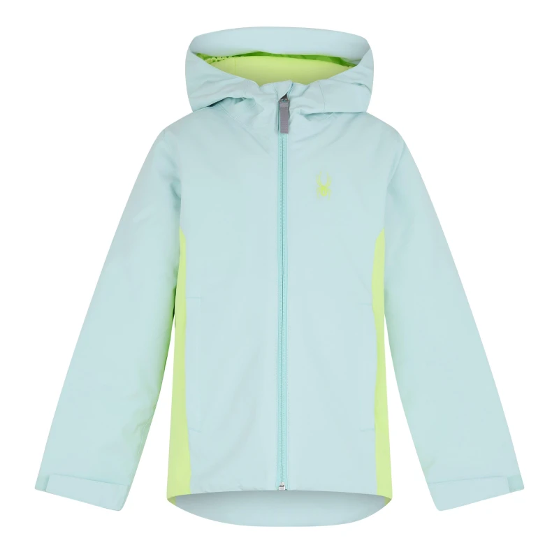 Image of Spyder Adore Insulated Ski Jacket Juniors - Green Green XS