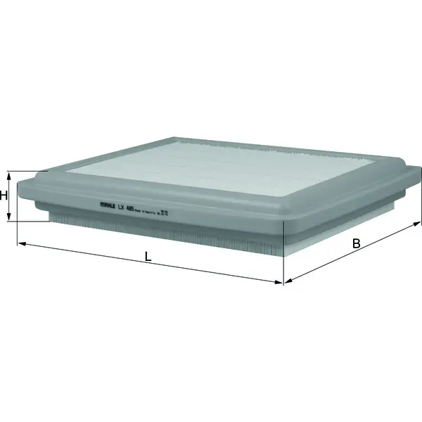 Image of Air Filter Lx485 70321927 By Mahle Original