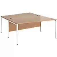 Image of Dams International Wave Desk MB16WBWHB 1,600 x 2,000 x 725 mm