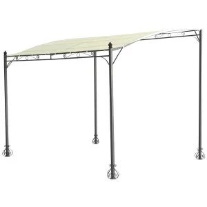 Image of Charles Bentley Wall Mounted Gazebo - Cream