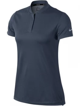 Image of Nike Golf Short Sleeve Blade Polo Blue