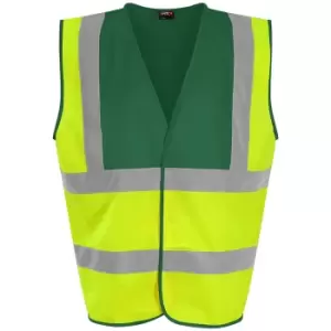 Image of PRO RTX High Visibility Unisex Waistcoat (L) (Yellow/Paramedic Green)