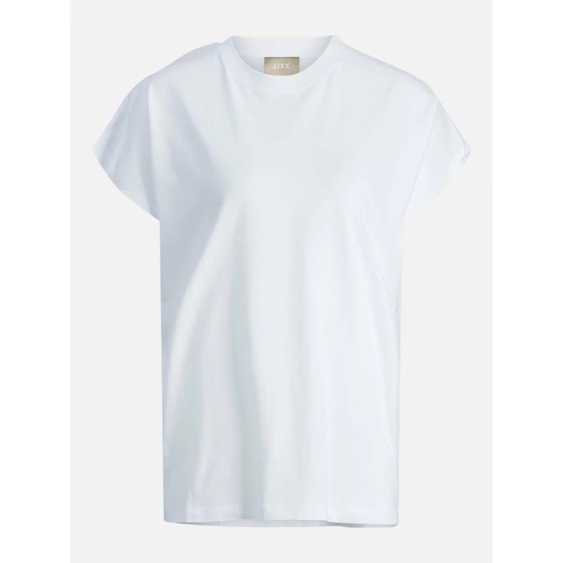 Image of JJXX Astrid Boxy Sleeveless T-Shirt Ladies Bright White female 12 (M)