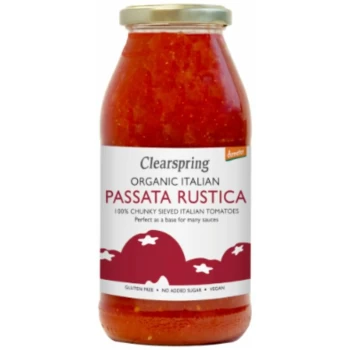Image of Demeter Italian Passata Rustica - 510g - 92537 - Clearspring