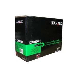 Image of Lexmark 12A0150 Black Laser Toner Ink Cartridge