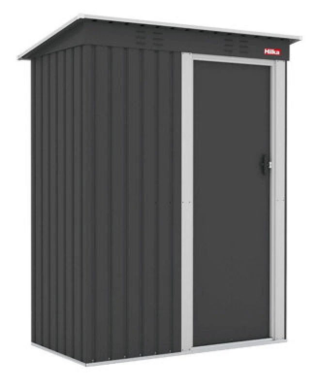 Image of Garden Storage Shed Bike Storage Metal Lockable Door Hilka 5X3ft