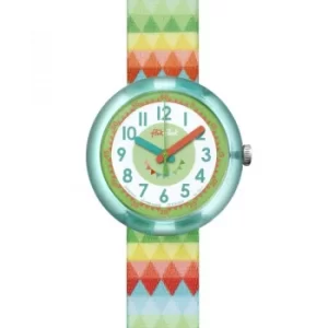 Image of Childrens Flik Flak Sweet Flags Watch