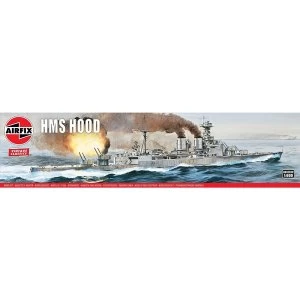 Image of HMS Hood 1:600 Vintage Classic Warship Air Fix Model Kit