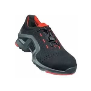 Image of 8512/8 1 Black/Red Trainer Size 8 - Black - Uvex