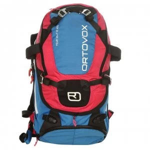 Image of Ortovox Tour 30 plus 7 ABS Avalanche Airbag - Blue/Pink