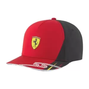 Image of 2022 Ferrari Carlos Sainz Mens Cap (Red)