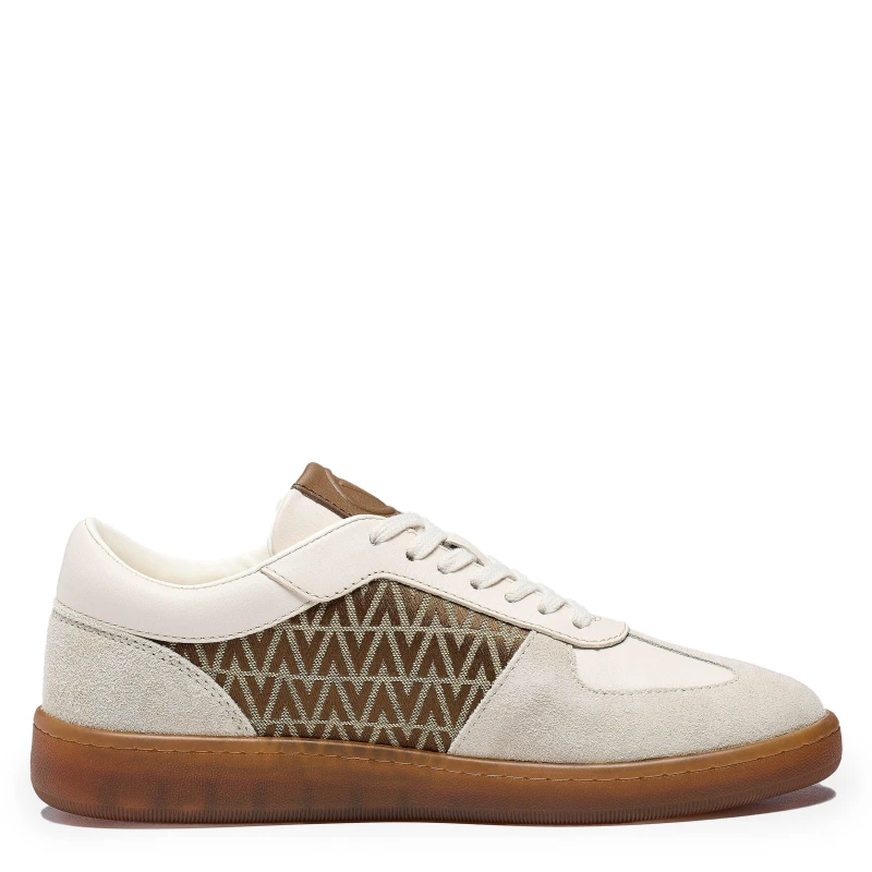 Image of Valentino Womens Margot Low-Top Trainers Beige/Multi female 3 (36)