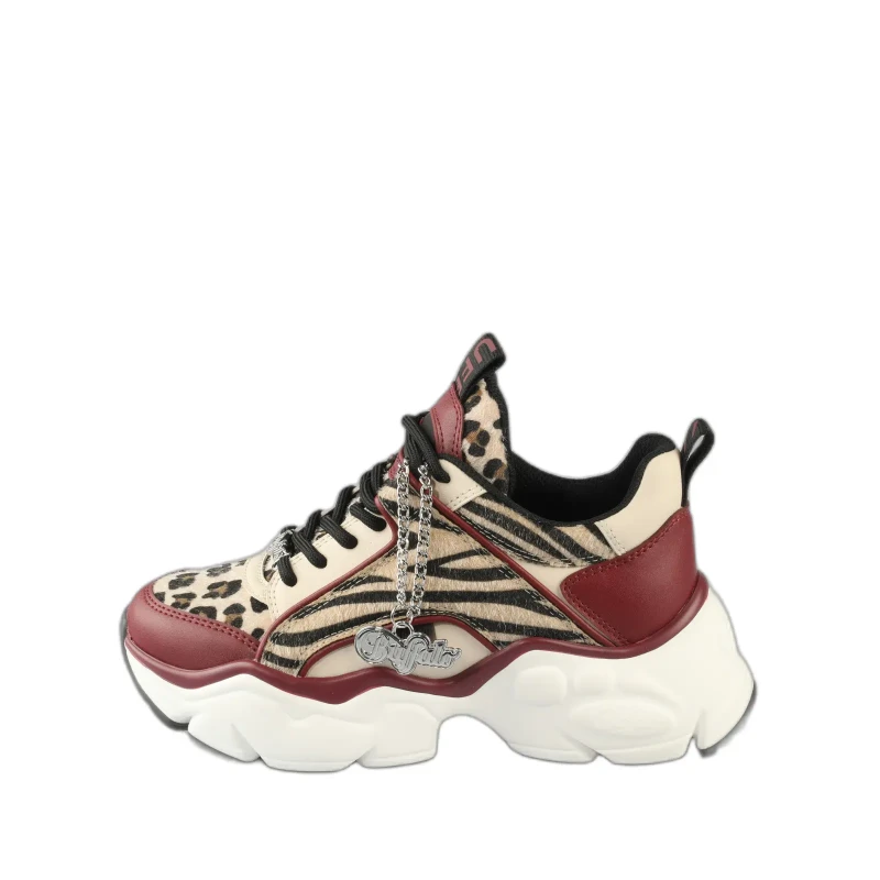 Image of Buffalo Womens Trainers Buffalo Binary Glam Rouge Female 40