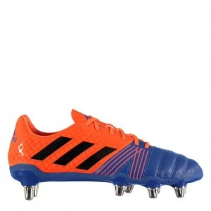 Image of adidas Kakari SG Rugby Boots - Blue/Orange