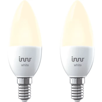 Image of Innr Smart Candle E14 White 470lm Zigbee 3.0 - 2 Pack