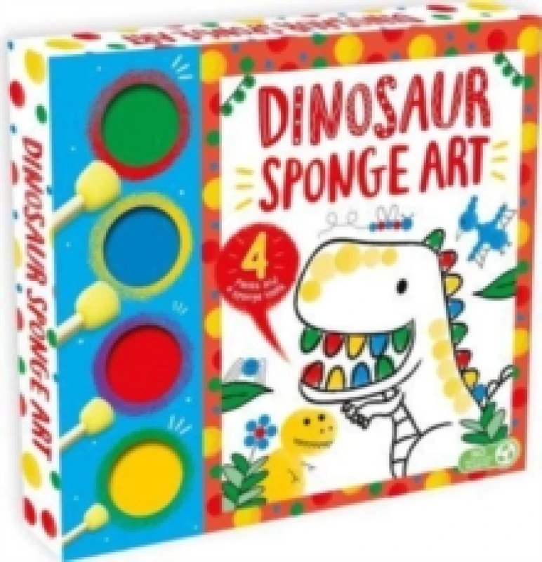 Image of Dinosaur Sponge Art Paperback / softback