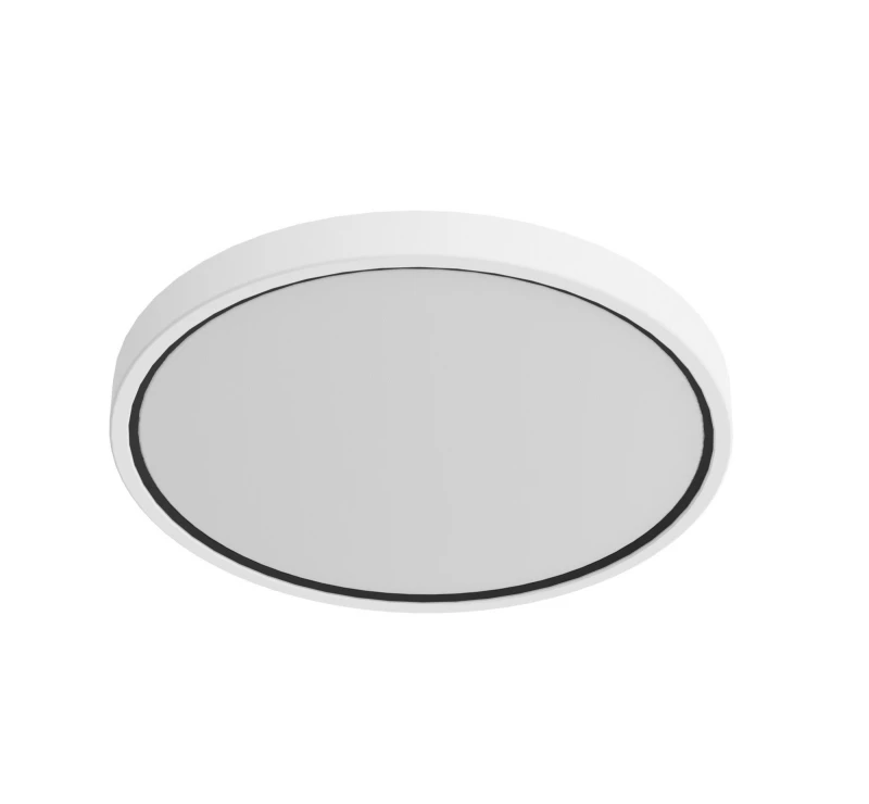 Image of Nordlux Noxy Indoor Ceiling Light White Plastic Intergrated LED 3-Level Dimming - Mains Powered, IP44 White Unisex