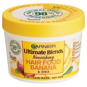 Image of Garnier Ultimate Blends Hair Food Banana 3 in 1 Mask 390ml