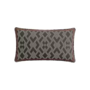 Image of Bedeck of Belfast Siya Cushion 70cm x 40cm, Grey