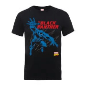 Image of Marvel Comics The Black Panther Mens Black T-Shirt - M - Black