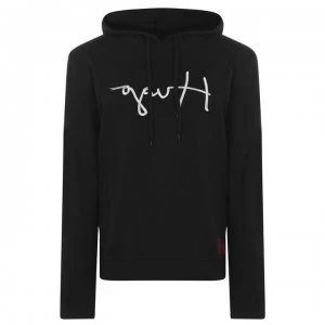 Image of Hugo Boss Dangfall Pullover Hoodie Black 001 Men