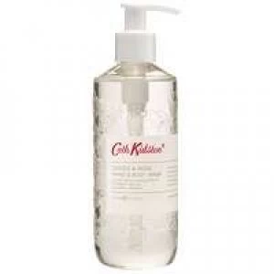 Image of Cath Kidston Christmas 2020 Cassis and Rose Hand & Body Wash 300ml