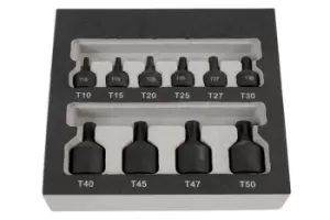 Image of Laser Tools 6727 Low Profile Star Bit Set 10pc