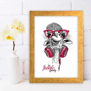 Image of AC682476037 Multicolor Decorative Framed MDF Painting