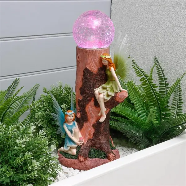Image of Streetwize Solar Fairy LED Ball Light - Brown One Size