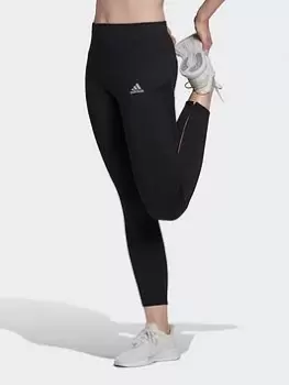Image of adidas Fastimpact Cold.rdy Winter Running Long Leggings, Beige, Size S, Women