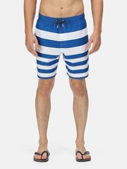 Image of Regatta Hamza Swim Shorts - Blue Size M, Men