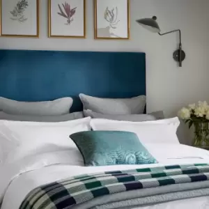 Image of Ted Baker Magnolia Embroidery Double Duvet Cover, White