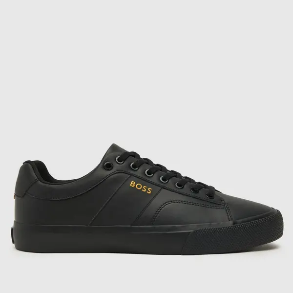 Image of BOSS aiden tennis sneaker trainers in black