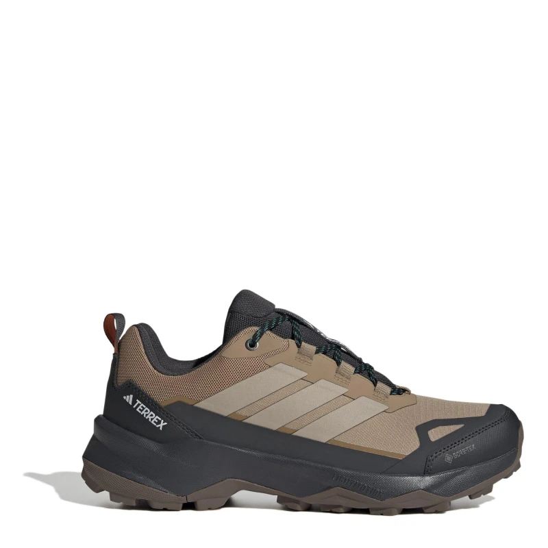 Image of adidas TERREX Skychaser AX5 GORE-TEX Hiking Shoes Mens Cdb/Carg/Orng male 8 (42)