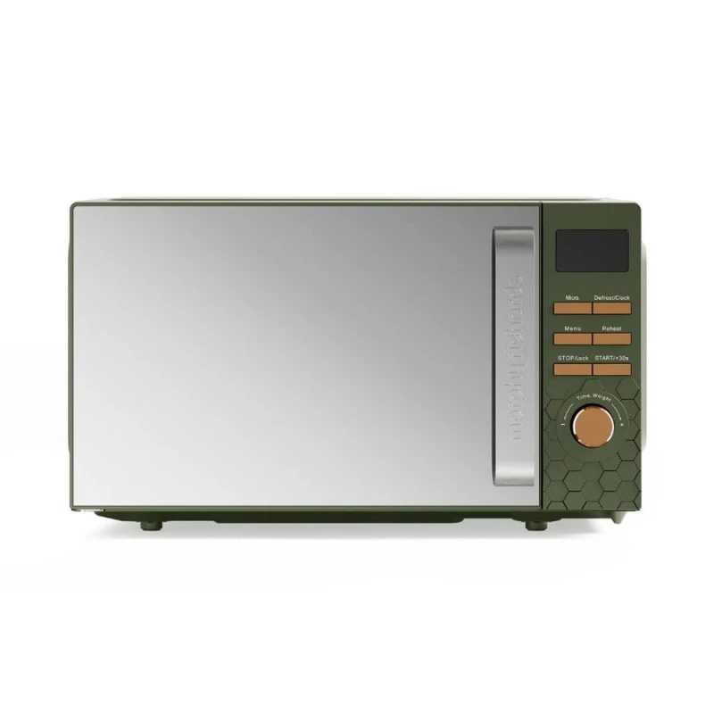 Image of Morphy Richards Cassini 20L 800W Digital Microwave in Green Size: Medium Green Unisex Medium