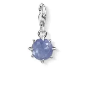 Image of Thomas Sabo Charm Club Sterling Silver December Birthstone Charm