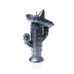 Image of Steel Cactus Sombrero Candle