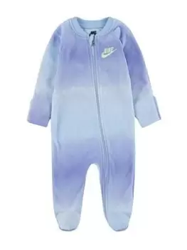 Image of Nike Baby Girls Printed Club All In One, Light Purple, Size 3 Months
