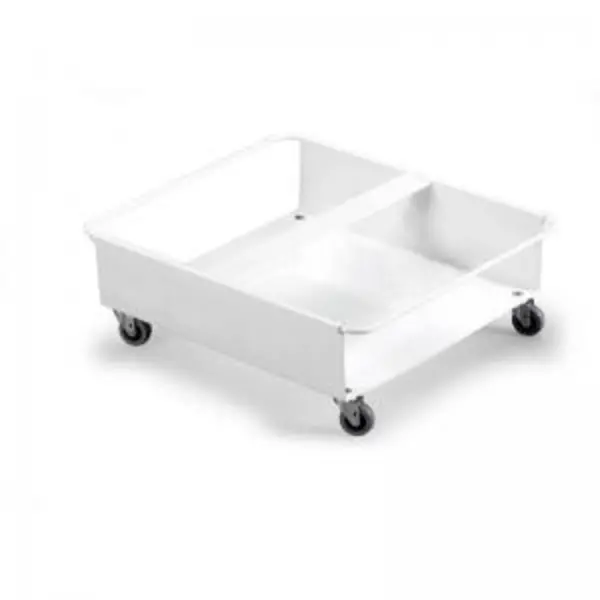 Image of Durable Metal Trolley for 2 x DURABIN 60 Litre Rectangular 480 x 540 x EXR28454DR