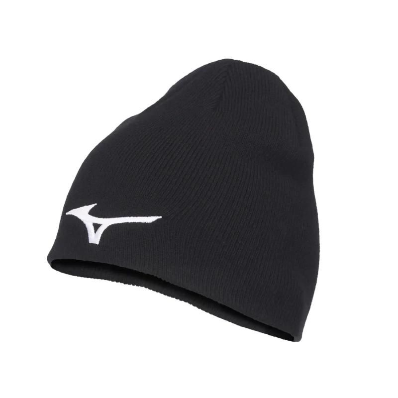 Image of Hat Mizuno Promo Beanie Noir Unisex TU