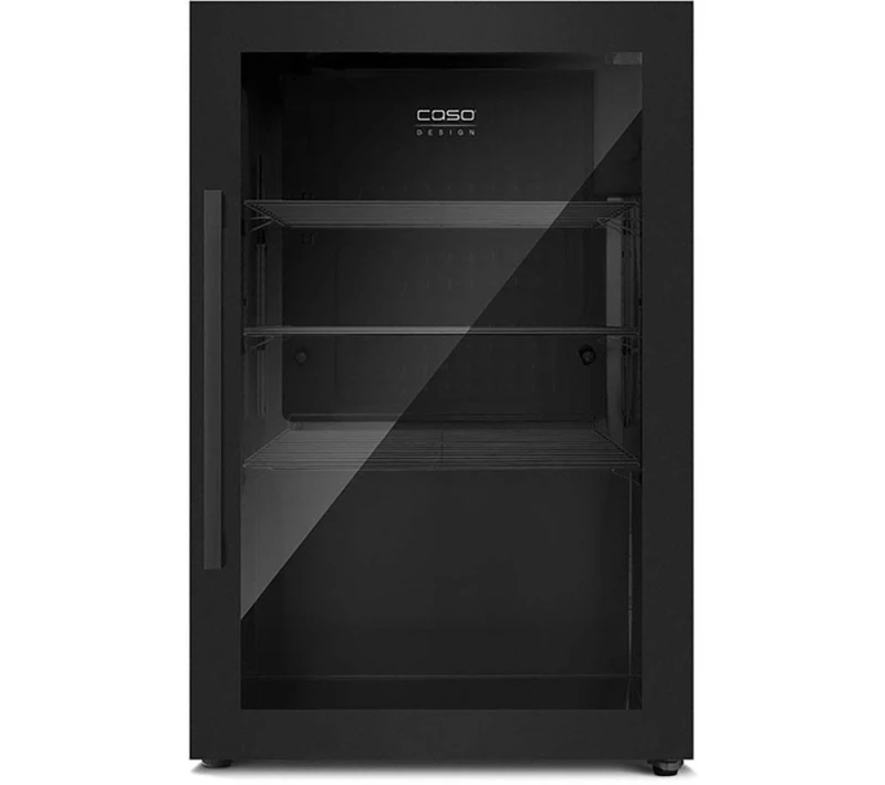 Image of CASO Design Indoor & Outdoor Drinks Cooler - Black, Right Door Hinge, Black 4038437007022