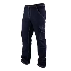 Image of Goodyear Carpenter Stretch Jeans Mens - Blue