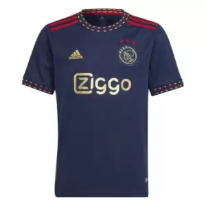 Image of adidas Ajax Away Jersey Junior Boys - Blue