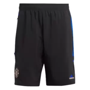 Image of 2022-2023 Man Utd Condivo Down Time Shorts (Black)