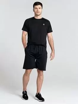Image of Dare 2b x Jermaine Jenas Sprinted Shorts - Black, Size S, Men