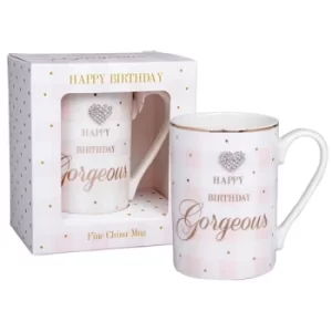 Image of Mad Dots Birthday Mug Happy