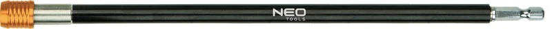 Image of NEO TOOLS 06-073 Bit Holder Drive: 1/4Inch, Length: 300mm Chrome Vanadium Steel Bit Holder (6377)