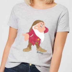 Image of Disney Snow White Grumpy Classic Womens T-Shirt - Grey - M