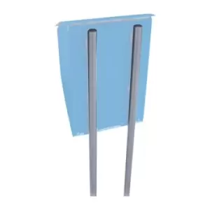 Image of Briefkastenstander Univ. 150 weiß BURG-WÄCHTER